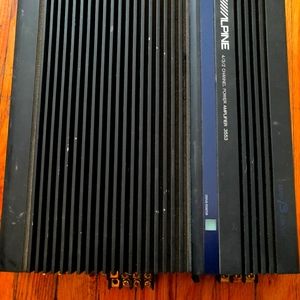 Alpine old school made in Japan car amp